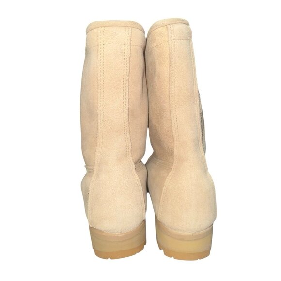 Men’s Desert Tan Tactical Vibram Sole Combat Work Army Hot Cold Boots Sz 7.5 XW - Picture 8 of 11